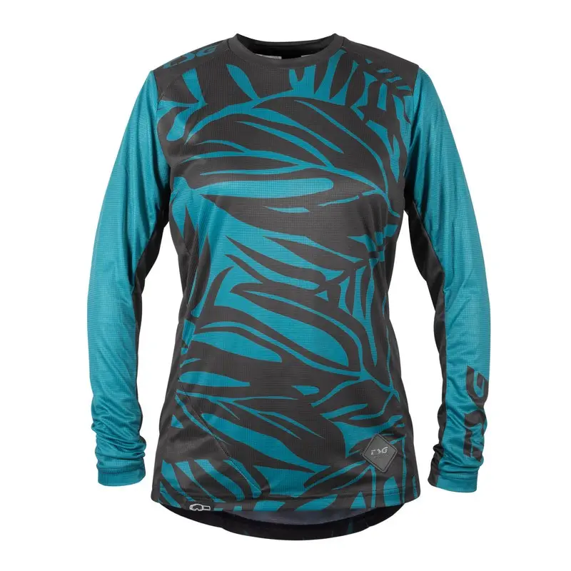 Dres dámský TSG Floral Jersey dlouhý rukáv, S Aktuální