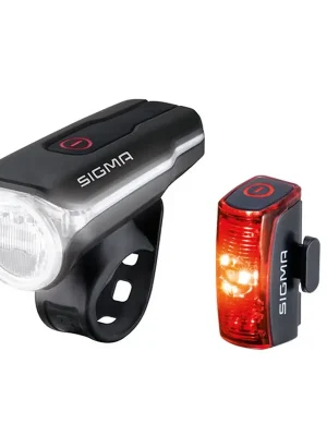 Bezpečná Platba Světlo přední a zadní Sigma Aura 60 + Infinity