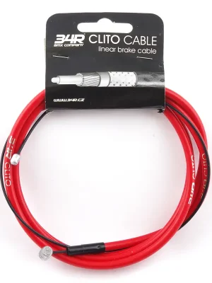 Ihned K Objednání Lanko + bowden 34R CLITO CABLE, červený