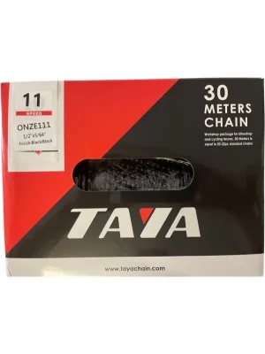 Řetěz 11sp. TAYA ONZE-111, metráž 30m - black Oblíbený