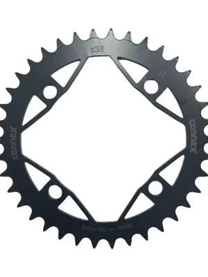 Převodník 38z TZ, Wipperman Al, síla 3 mm, rozteč104mm, pro E-biky Ihned K Objednání