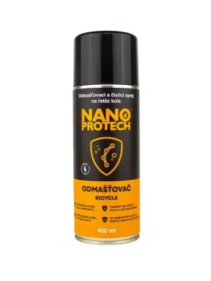 Vrácení Zdarma Odmašťovač a čistící sprej na kolo Nanoprotech Bicycle 400 ml