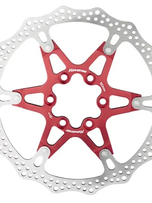 Brzdový kotouč 160 mm, 6 děr, Reverse Alloy/Steel, Red Akční Cena