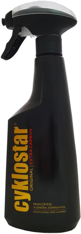 Akce Čistič CykloStar originál extra carbon500 ml + rozprašovač