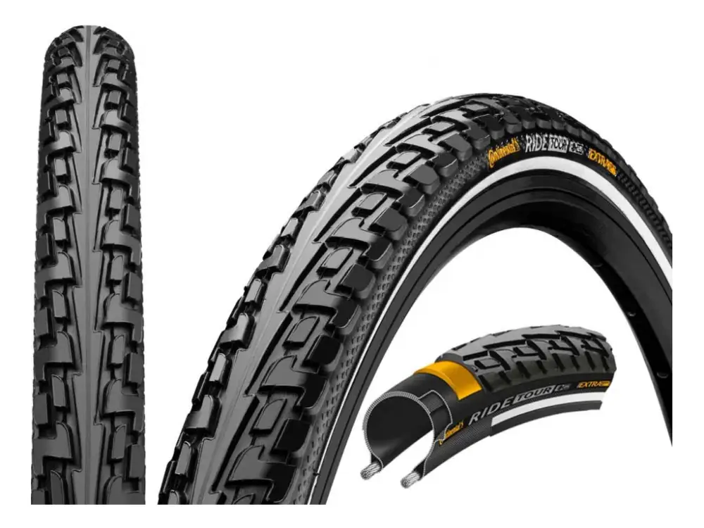 Plášť CONTINENTAL Ride Tour Reflex drát - 700x28c Expresní Doručení