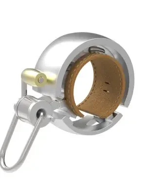 Zvonek KNOG Oi Luxe Small - Silver Hit Sezóny