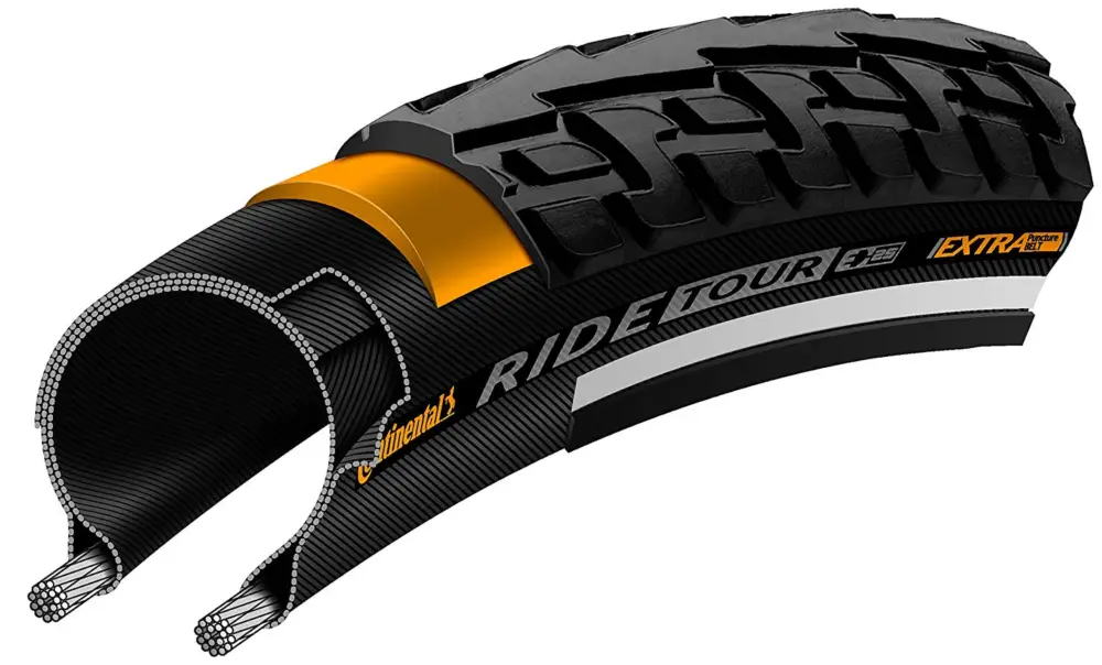 Cenový Hit Plášť CONTINENTAL Ride Tour Reflex drát - 24x1.75