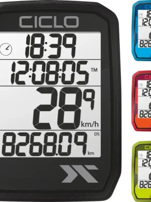 Výprodej Tachometr CicloSport Protos 205 bezdrátový - Blue