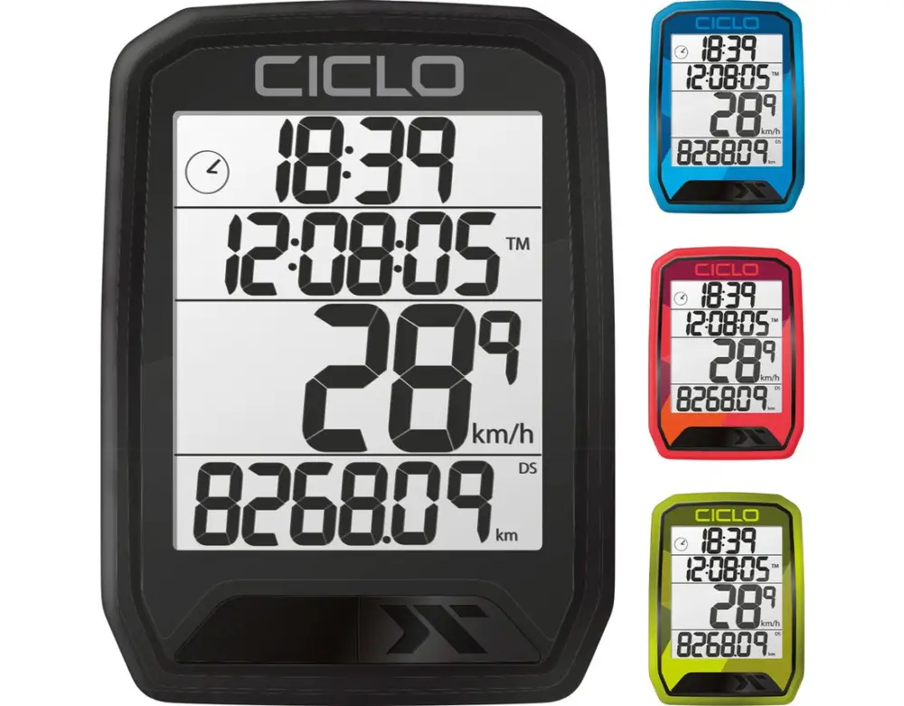 Sleva Tachometr CicloSport Protos 113 drátový - Red