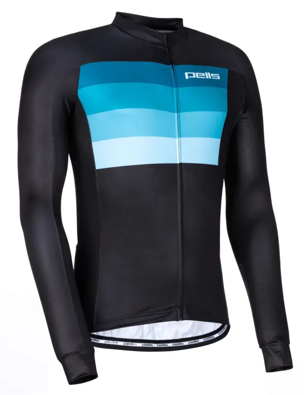 Dres s dlouhým rukávem PELLS Lines Blue - 3XL Super Cena