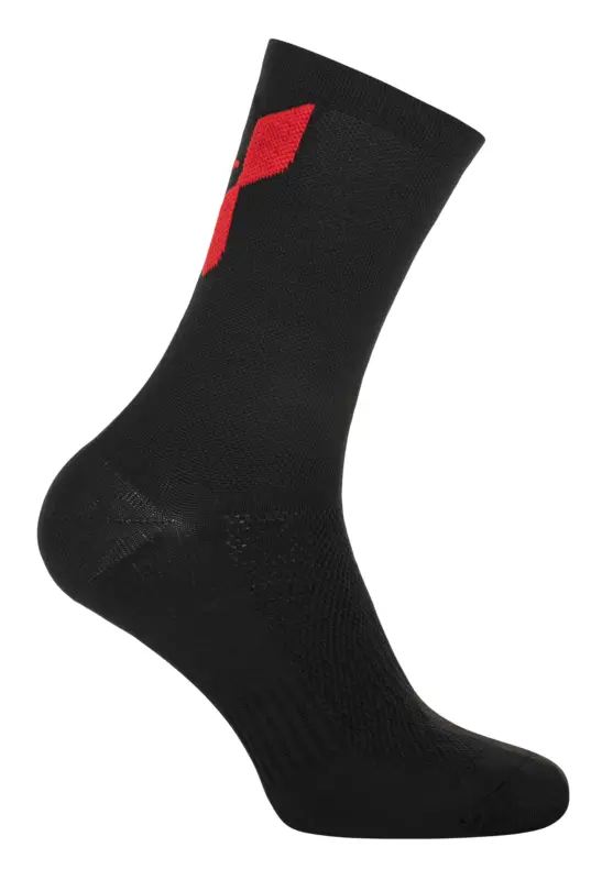 Pouze Dnes Ponožky PELLS Mask Black/Red - 35-38
