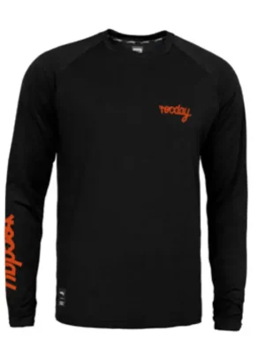 Dres s dlouhým rukávem ROCDAY Evo Race Black/Orange - L Omezená Nabídka