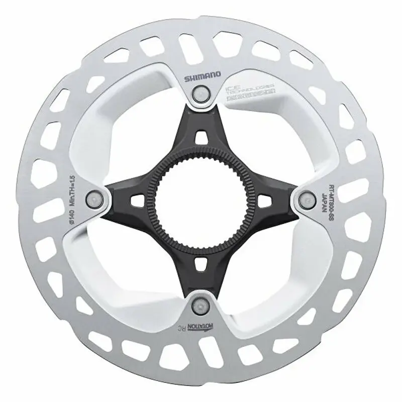 brzdový kotouč SHIMANO XT RT-MT800 140mm Center lock, Ice technologies, v krabičce Cenově Výhodný