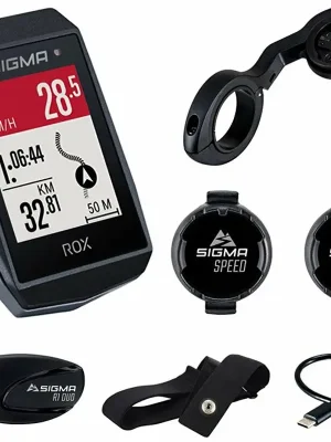 computer SIGMA Rox 11.1 Evo GPS černý SET se sensory Ihned K Objednání