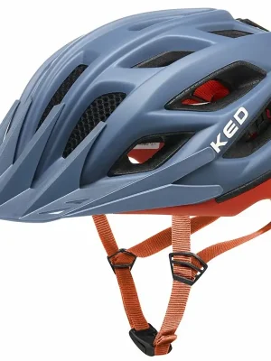 přilba KED Companion M blue grey orange matt 52-58 cm Nízká Cena