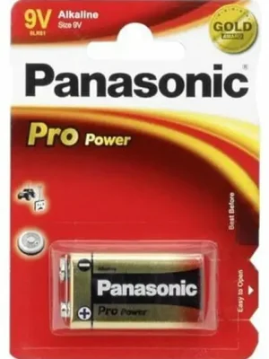 Nízká Cena alkalická baterie 9V 6LR61 Panasonic/Greenceel/Varta blistr 1 ks