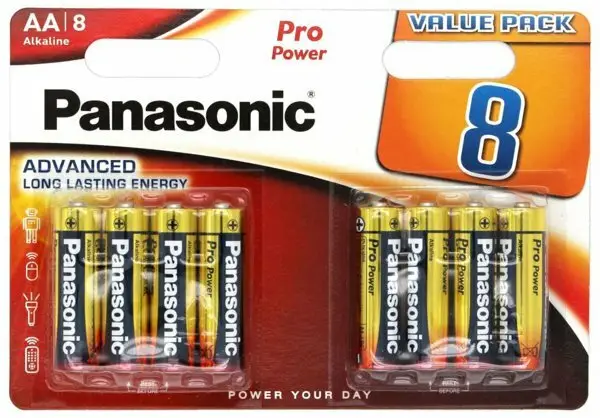 Nová Kolekce alkalické baterie AA Panasonic blistr 8 ks