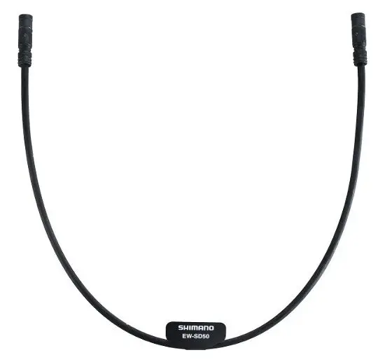 Vysoce Kvalitní kabel SHIMANO STePS, Di2 400 mm pro vnější vedení, černý EWSD50 v krabičce