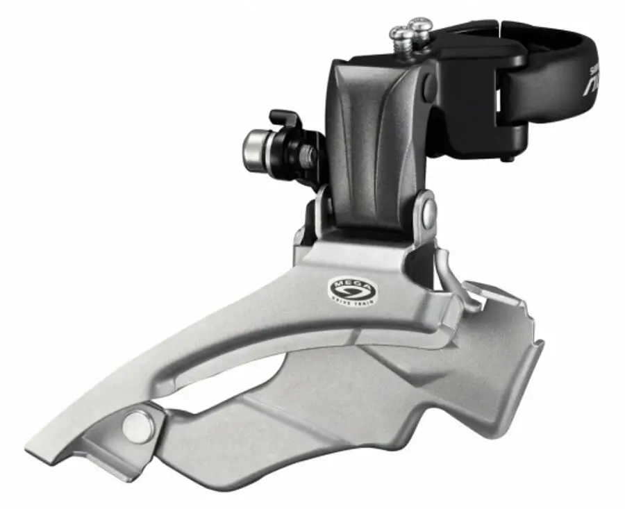 Bezpečná Platba přesmykač SHIMANO Altus FD-M371 34,9mm (s adaptéry 28,6 a 31,8 mm) Dual pull, v krabičce