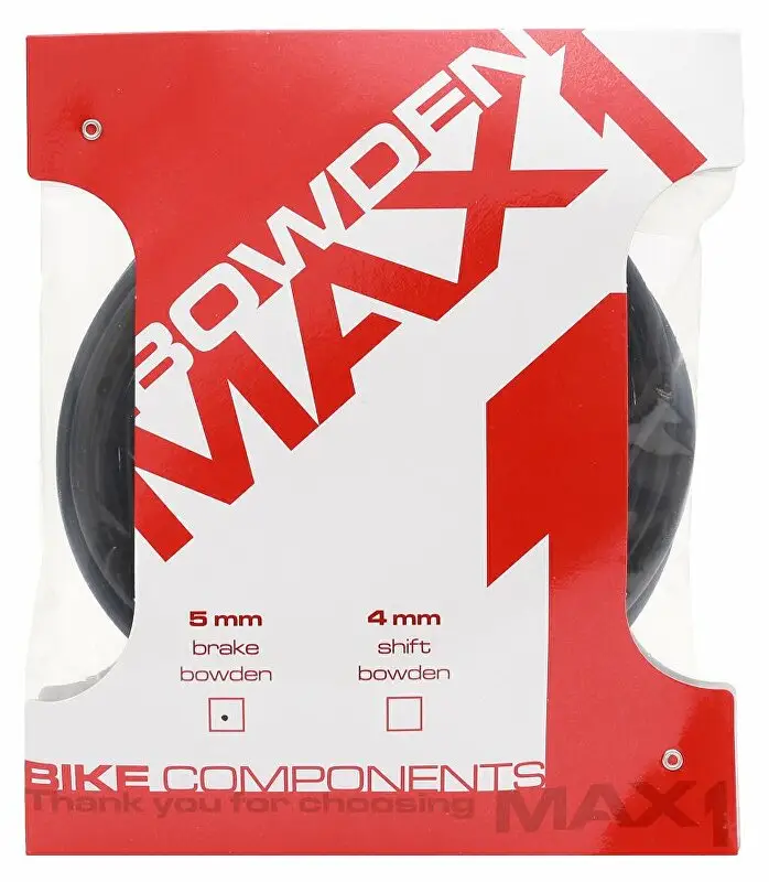 Odeslání Ihned bowden MAX1 5 mm černý balení 3 m