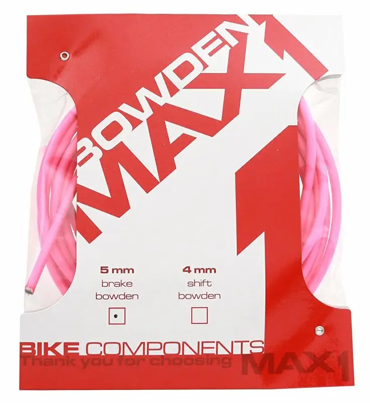bowden MAX1 5 mm fluo růžová balení 3 m Cenově Výhodný