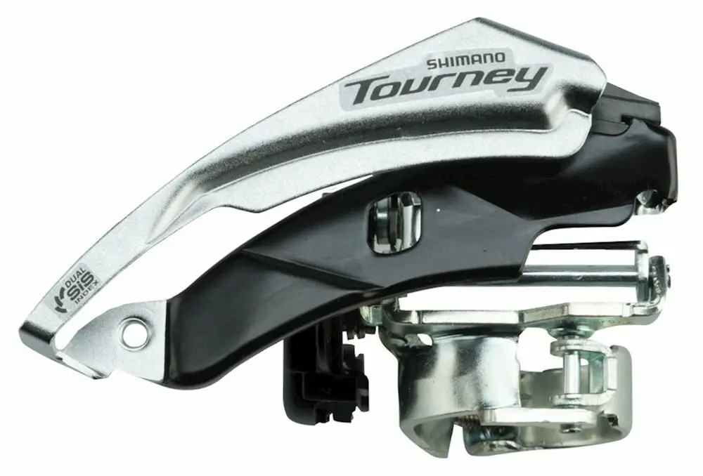 přesmykač SHIMANO FD-TY510TSM6, O 28,6-34,9 mm Top Swing, Dual pull 48 zubů, pro 6/7speed,v krabičce Top Prodej