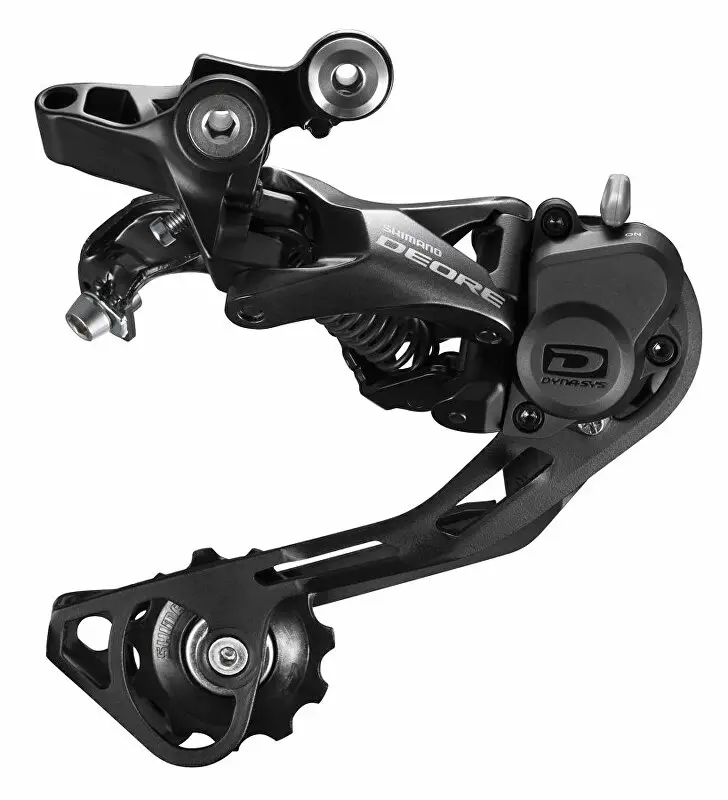 měnič SHIMANO Deore RD-M6000GS, 10 speed, černý, v krabičce Ihned K Objednání