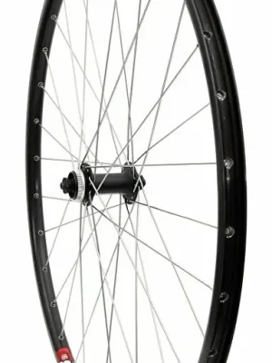 zapletené kolo 28/29" SHIMANO Disc Center lock přední černé Poslední Šance