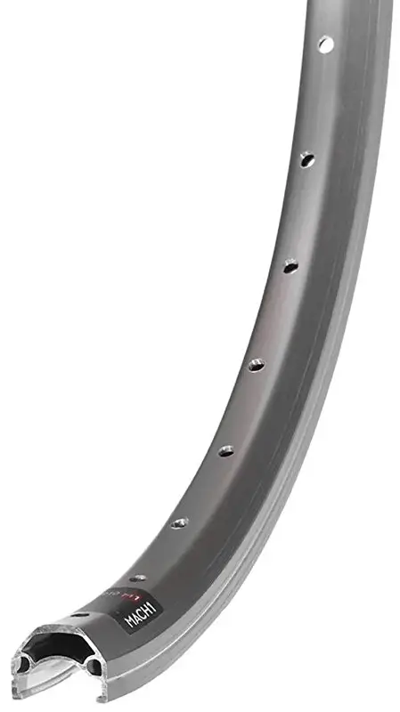 ráfek MACH1 26" ER-10 V-brake 36děr/1nýt stříbrný Finální Výprodej