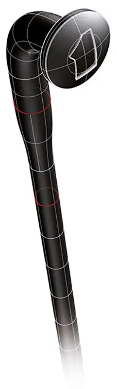 Rychlé Dodání drát MACH1 Air1+ zeslabovaný 2/1,5/2 černý 292mm