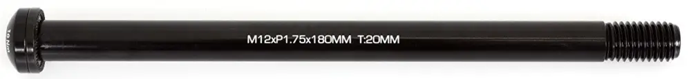 Hit Sezóny osa zadní Alu12/180 mm, závit M12x1,75 černá