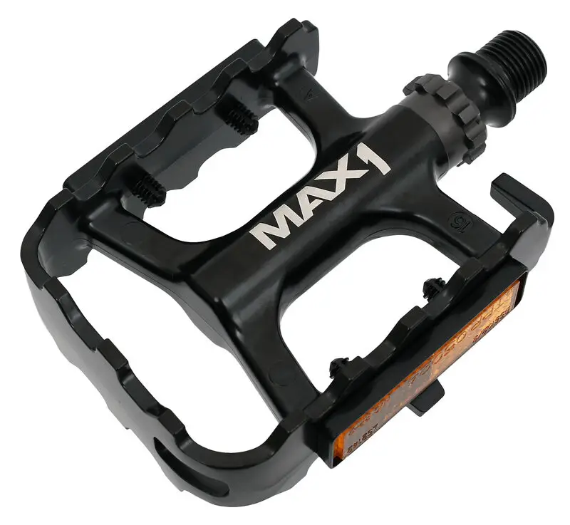 pedály MAX1 Race ložiskové hliníkové černé Expresní Doručení