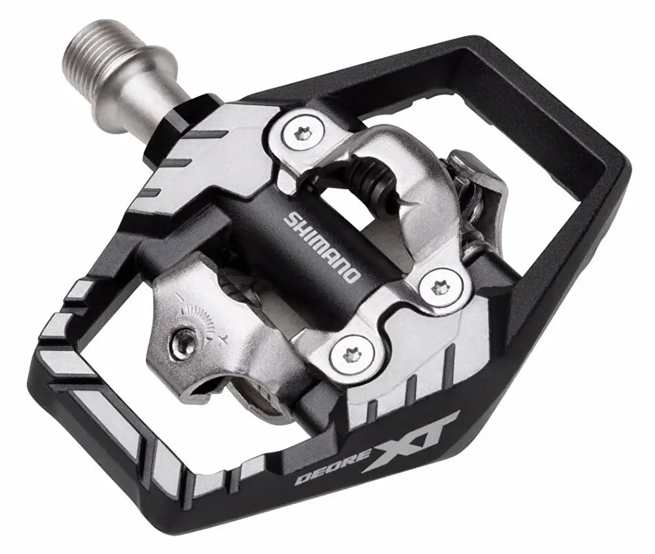 pedály SHIMANO XT SPD PD-M8120 s kufry SM-SH51 s klecí v krabičce Poslední Šance