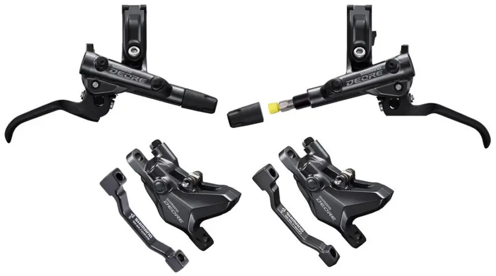 Ihned K Objednání brzda kotoučová SHIMANO Deore M6100 p+z (750+1600 mm) komplet bez kotoučů, (zadní J-kit)