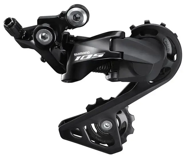 Hit Sezóny měnič SHIMANO 105 RDR7000 11 speed, krátké vodítko, černý