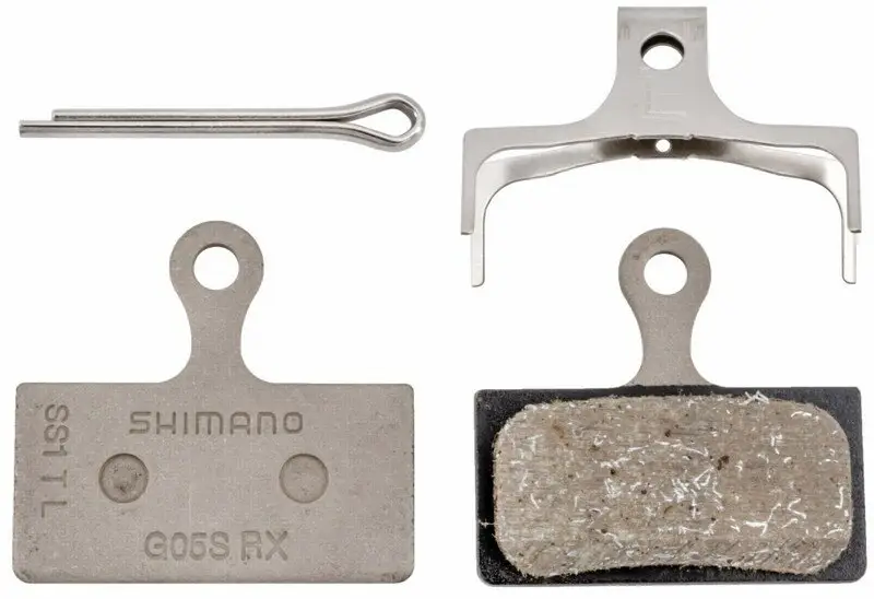 brzdové destičky SHIMANO G05S polymer, 25 párů v krabičce Pouze Dnes