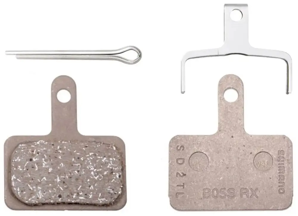 Autentický brzdové destičky SHIMANO B05S-RX polymer, 25 párů v krabičce