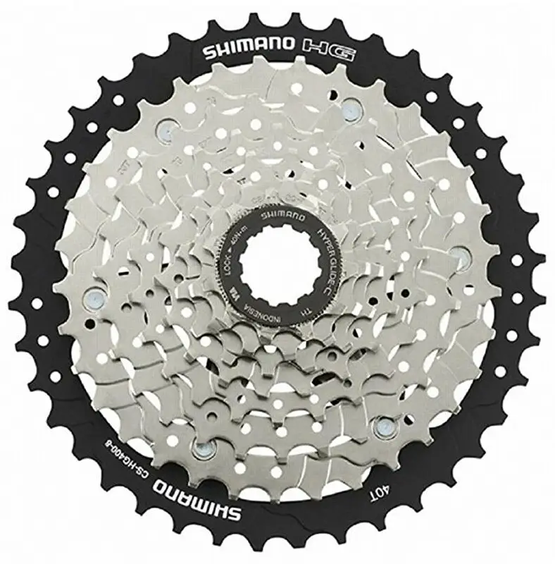 Akční Nabídka 8-kazeta SHIMANO CS-HG400 11-40 zubů, stříbrná/černá