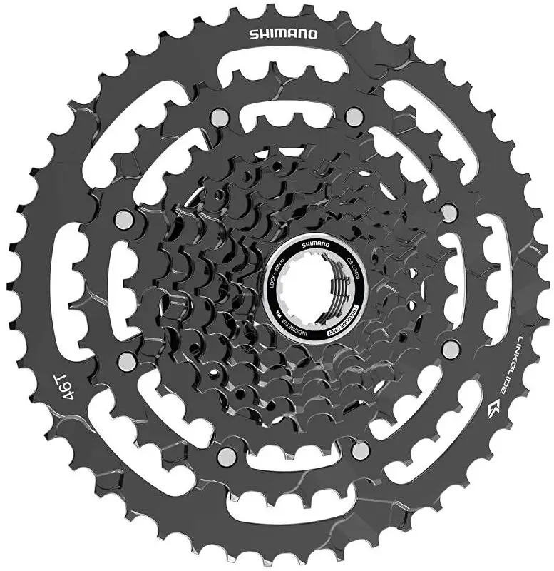 Aktuální 9-kazeta SHIMANO CS-LG300 11-46 zubů Cues