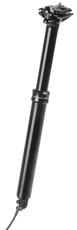 Vrácení Zdarma teleskopická sedlovka M-WAVE 31,6/420 mm zdvih 125 mm