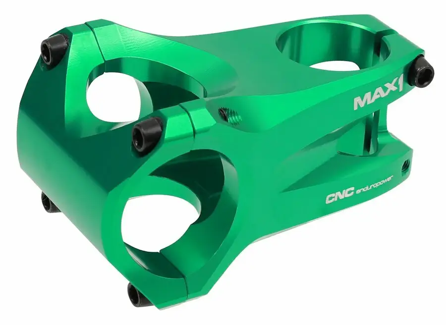 představec MAX1 Enduro CNC 60/0°/35 mm zelený Oblíbený