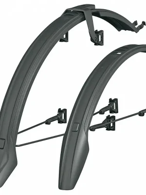 blatníky SKS Veloflexx 65 29" včetně vzpěr, černé Top Prodej