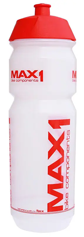 Koupit Online lahev MAX1 Tank 0,85 l transparentní červená