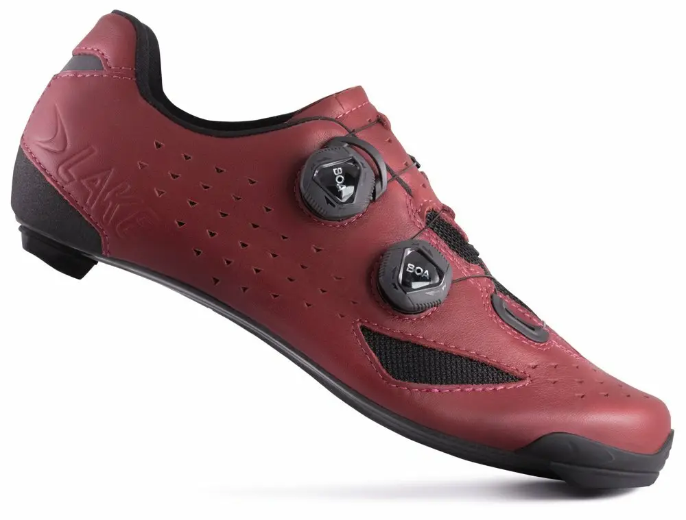 tretry LAKE CX238 Carbon burgundy vel.44 Nejprodávanější