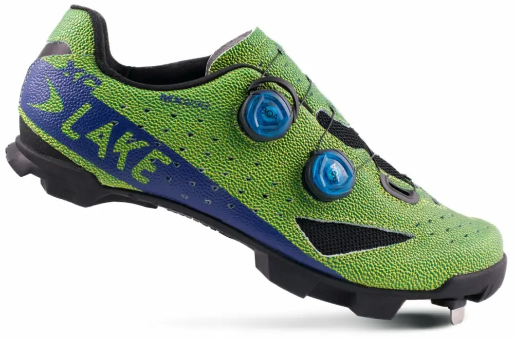 tretry LAKE MX238 XC Carbon zeleno/modré vel.46 Top Prodej