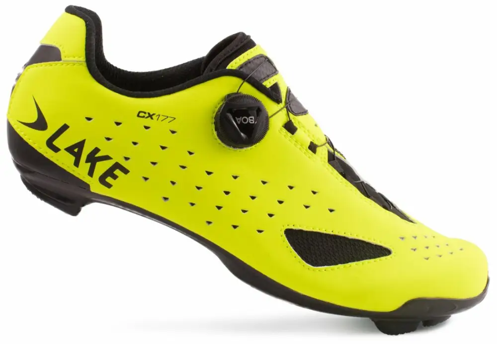 Bezpečná Platba tretry LAKE CX177 fluo žlutá/černá vel.43
