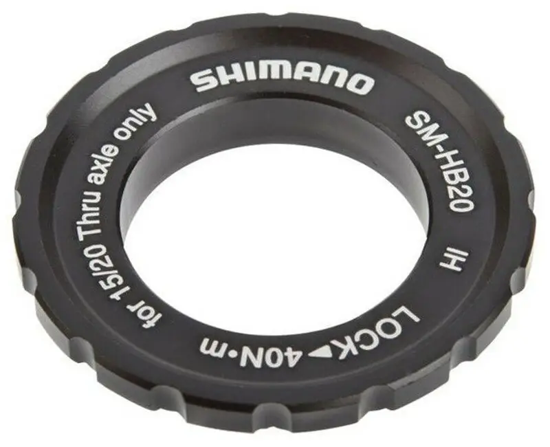 Horká Nabídka matice pro kotouč Center lock SHIMANO SM-HB20 pro vnější klíč