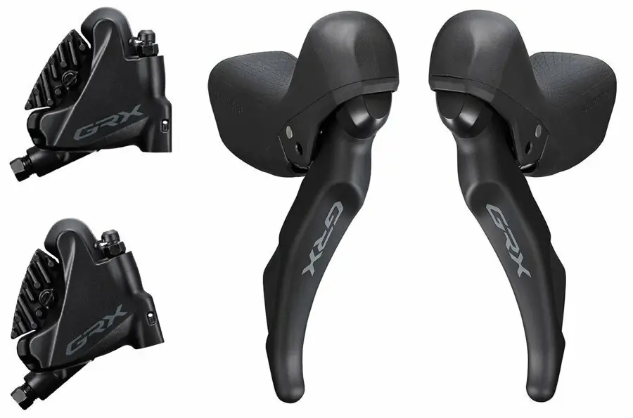 řazení SHIMANO GRX 600 dual control 2x11 speed, třmeny RX400 (pár) J-kit, MNT 10mm Nejprodávanější