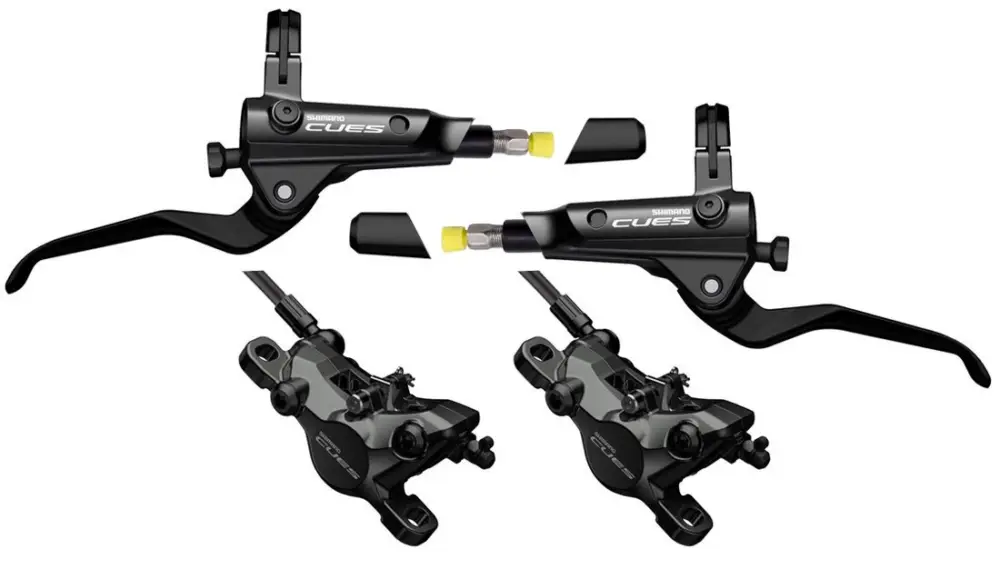 Ihned K Objednání brzda kotoučová SHIMANO Cues U8000 p+z (900+1800 mm) komplet bez kotoučů, (J-kit)