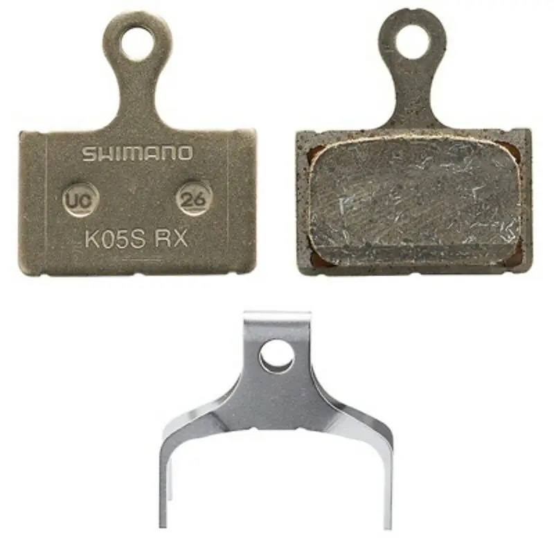 brzdové destičky SHIMANO K05S-RX polymer, GRX, Ultegra, XTR v krabičce Akční Cena